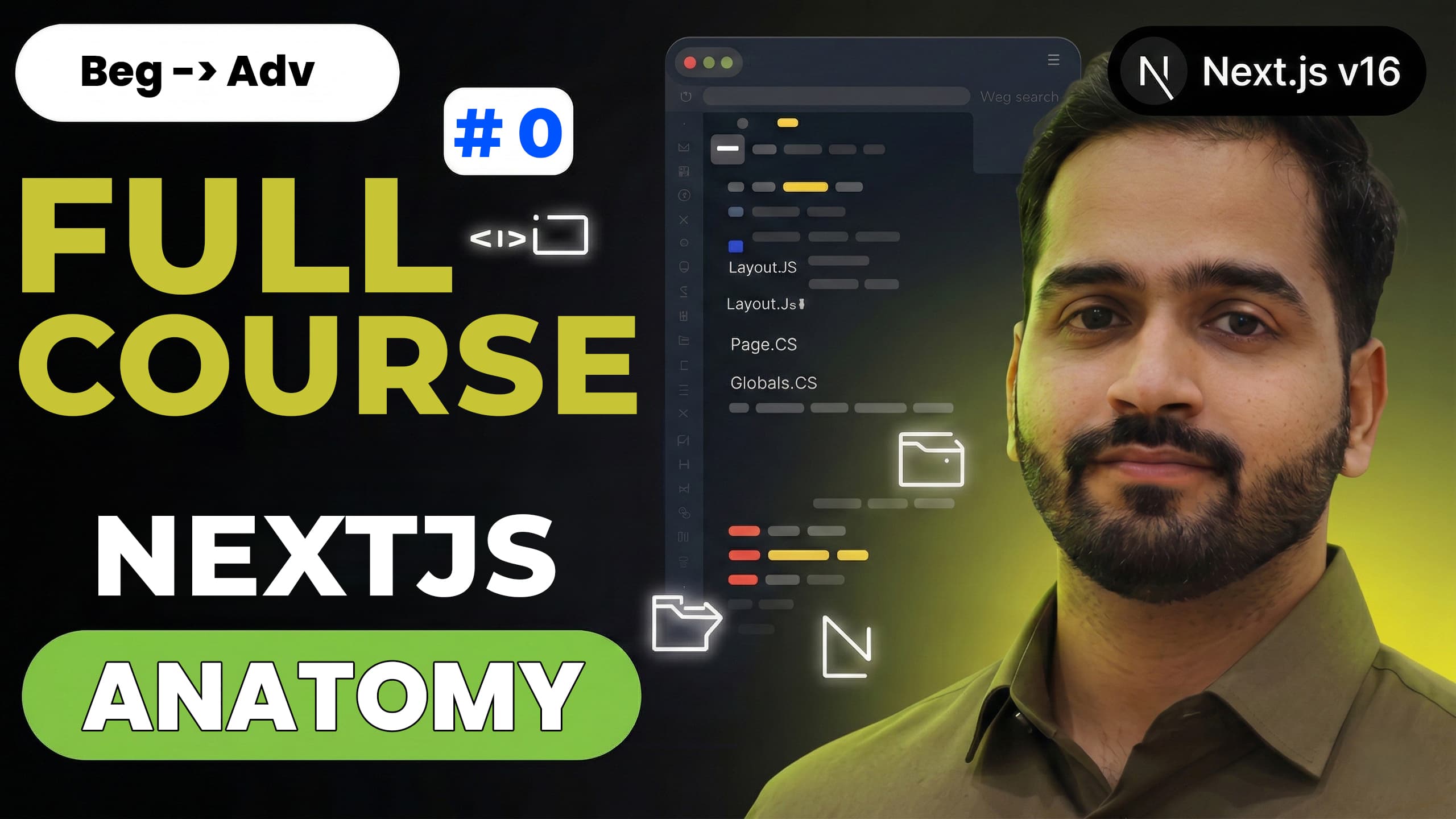 Next.js Anatomy – Next JS 16 Complete Deep Dive Course